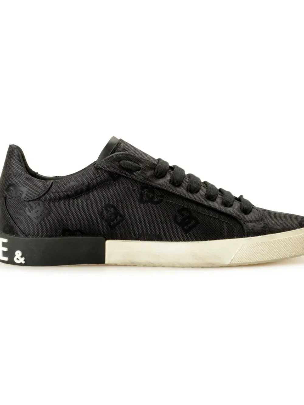 Dolce & Gabbana Men's Logo Embroidered Athletic Sneakers Shoes US 11 UK 10 IT 44
